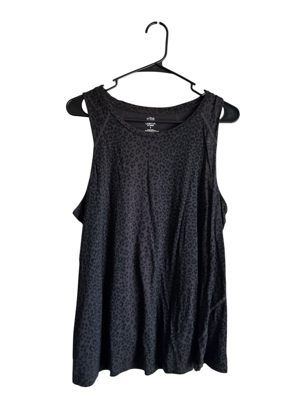 torrid Black Leopard Print Tank Top
